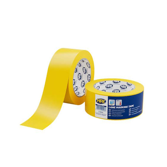Стрічка маркувальна для підлоги 48мм х 33м жовта