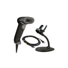 Сканер штрих-кодов Honeywell Voyager XP 1470G Omni, 2D, черный, в комплекте с USB кабелем и подставкой - вид 1