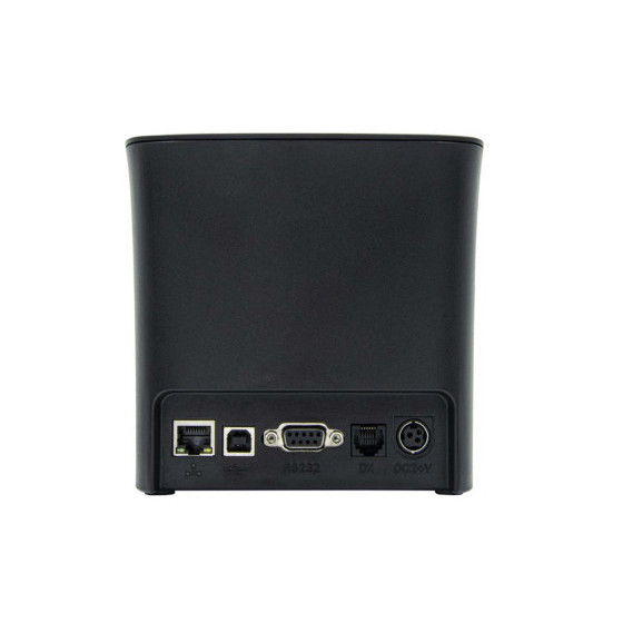 Принтер чеків HPRT TP80C (POS80G), 203 dpi, 230 мм/с, USB, Ethernet, Serial, чорний - вид 4