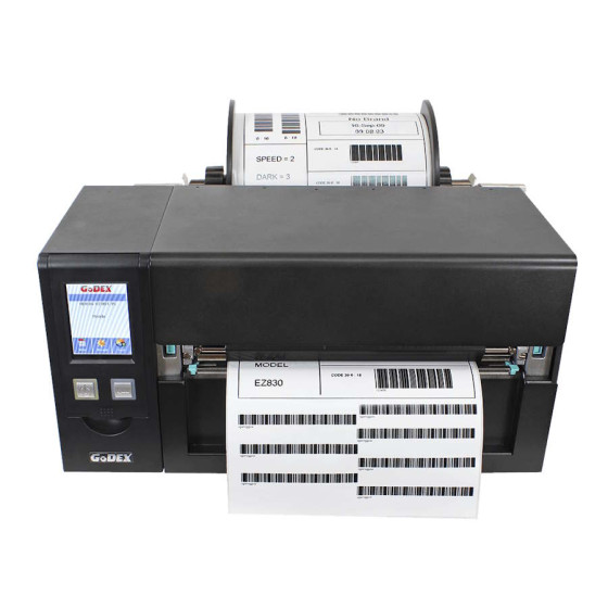 Принтер етикеток Godex HD830i+, 3.2 Display, 300 dpi, USB, RS232, Ethernet