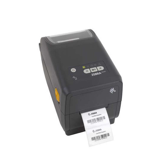 Термотрансферний принтер Zebra ZD411, 203 dpi, USB, USB Host, Modular Connectivity Slot, 802.11ac, BT4, ROW,EU and UK Cords, Swiss Font, EZPL