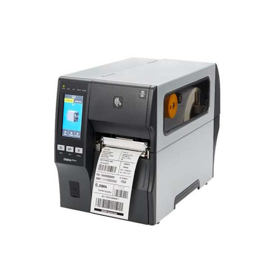 Принтер этикеток Zebra ZT411; 104, 203 dpi, Euro и UK cord, Serial, USB, 10/100 Ethernet, Bluetooth 4.1/MFi, USB Host, Cutter w/ Catch Tray, EZPL