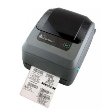 Принтер етикеток Zebra GX430t; 300dpi, EU та UK Cords, EPL2, ZPL II, USB, Serial, Centronics Parallel