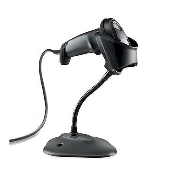 Сканер штрих-кодів Zebra DS4608 USB Black з підставкою