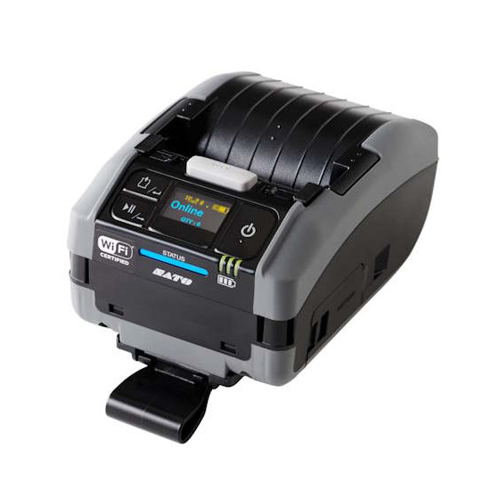 Термотрансфернрий принтер SATO PW208NX 203 dpi, акумулятор, USB, Bluetooth, відокремлювач, затискач на ремінь