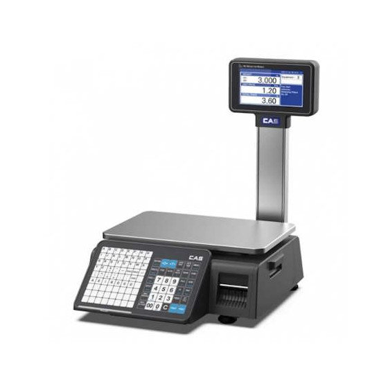 Ваги торгові з друком етикеток CAS CN-1