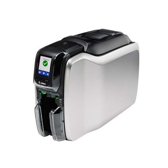 Принтер пластикових карт Zebra ZC300, USB, Ethernet, Wi-Fi, Двосторонній друк