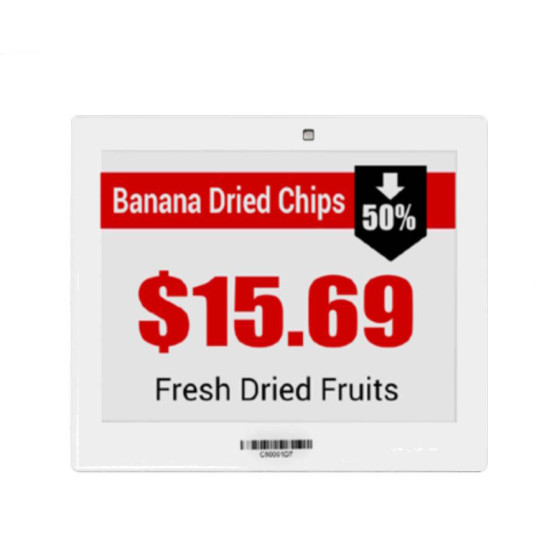 Электронный ценник EA-75MR, 3 цвета