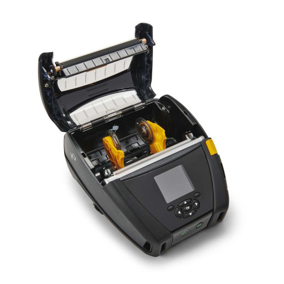 Мобільний термопринтер етикеток Zebra ZQ630 Plus - 104мм, 203 dpi, Wi-Fi 6, Bluetooth 5.2, Micro USB, NFC, Linered platen - вид 2