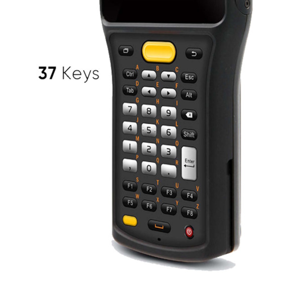 Термінал збору даних Chainway С61 37 Key, Android 13, Octa-core 2.0GHz (6+64), 4 screen, NFC, 4G, WIFI(802.11 a/b/g/n/ac/ax-ready/d/e/h/i/k/r/v), BT(BLE 5.1) - вид 1