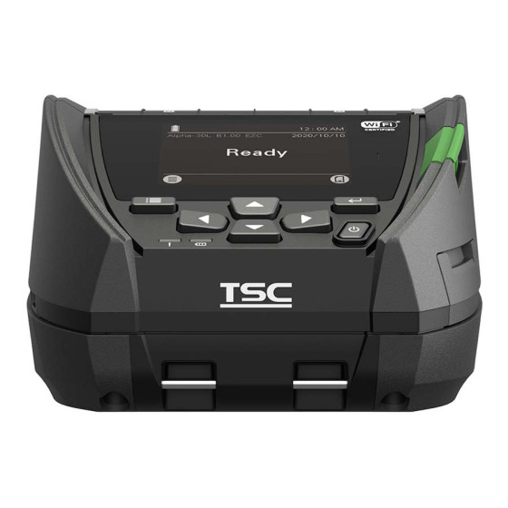 Мобильный термопринтер этикеток TSC Alpha-30L Wi-Fi с отделителем (Peeler), 203 dpi, LCD - вид 2