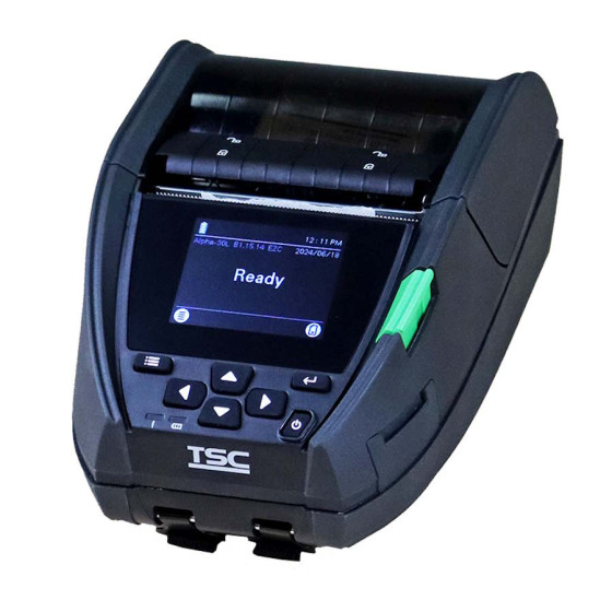 Мобильный термопринтер этикеток TSC Alpha-30L BT Linerless, 203 dpi, з LCD