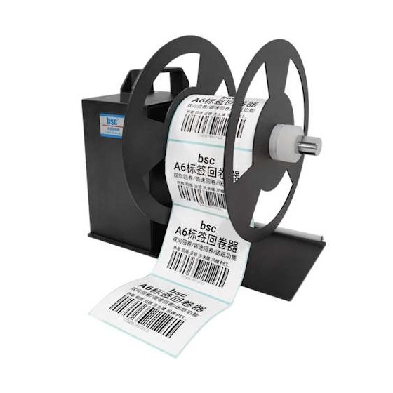 Зовнішній змотувач етикетки BSC A6