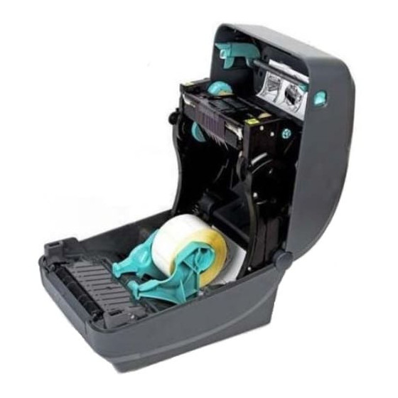 Принтер етикеток Zebra GX430T, 300 dpi, USB, Serial, Ethernet - вид 1