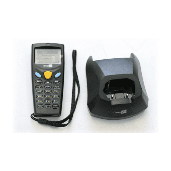 Термінал збору даних Cipherlab 8001-C з підставкою - вид 1