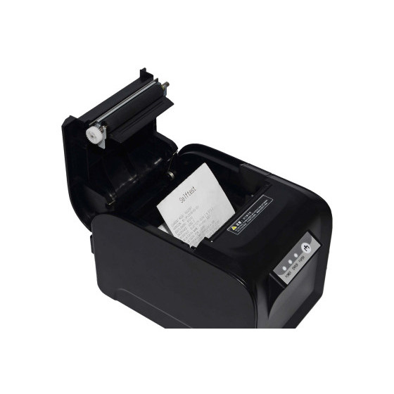 Термопринтер GPrinter GP-D801  (USB, LAN, 80 мм, автообрізчик) чорний - вид 3