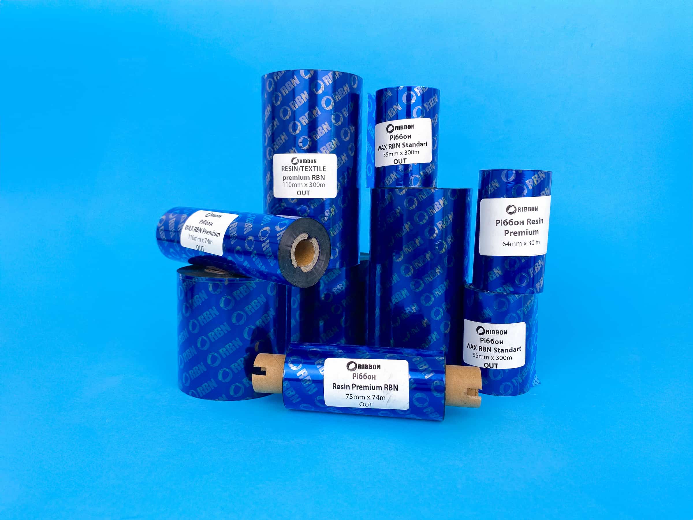 Основні відмінності ріббонів WAX, WAX/RESIN, RESIN